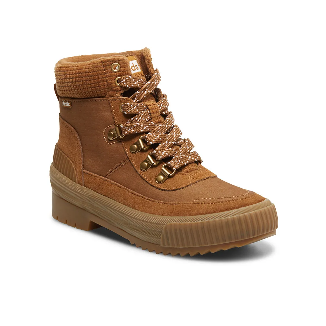 Keds Women’s Fielder Boot Suede Tan