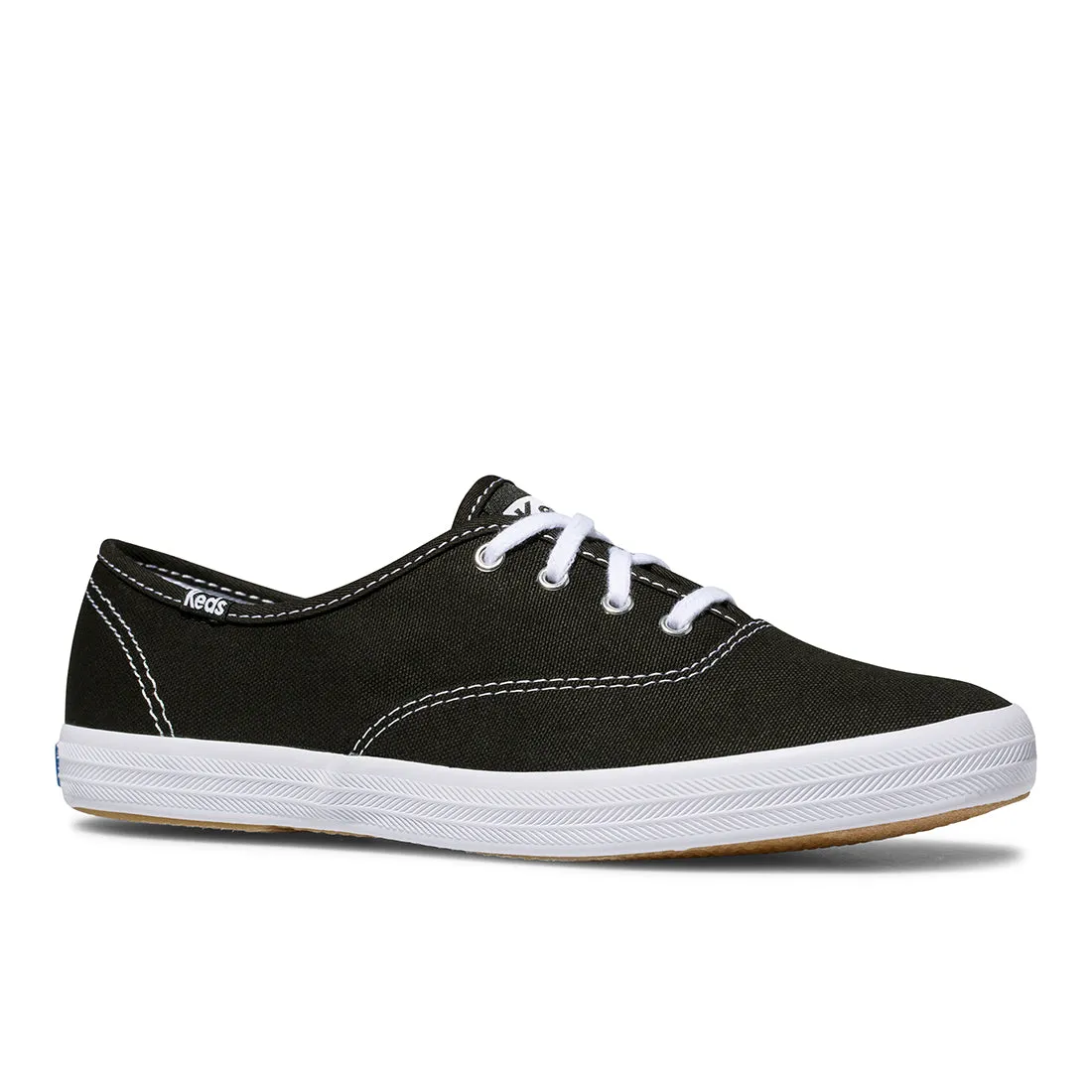 Keds Women’s Champion Canvas Lace-up Sneakers Black