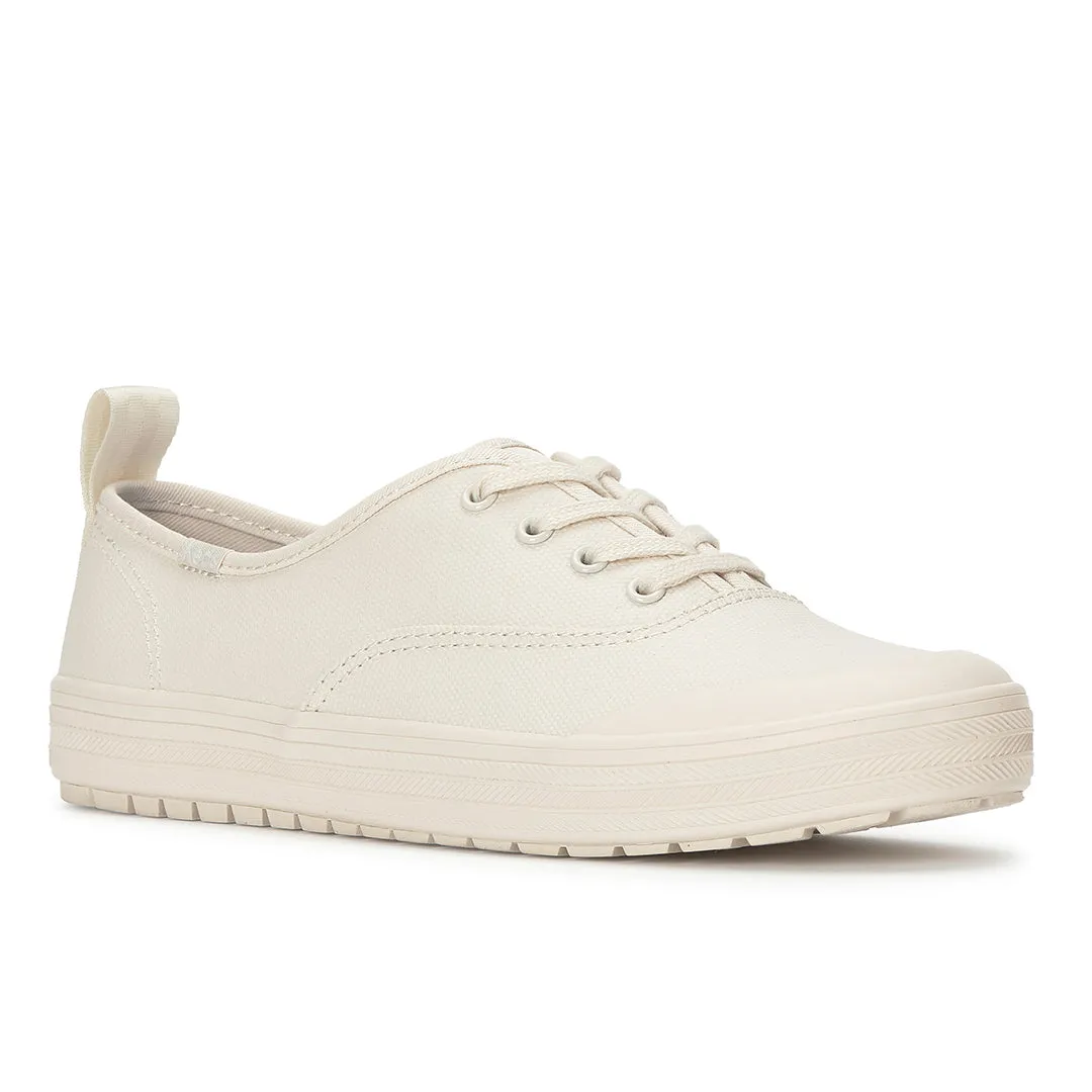 Keds Women’s Keds Champion Toe Cap Coated Canvas Parchment Sneaker