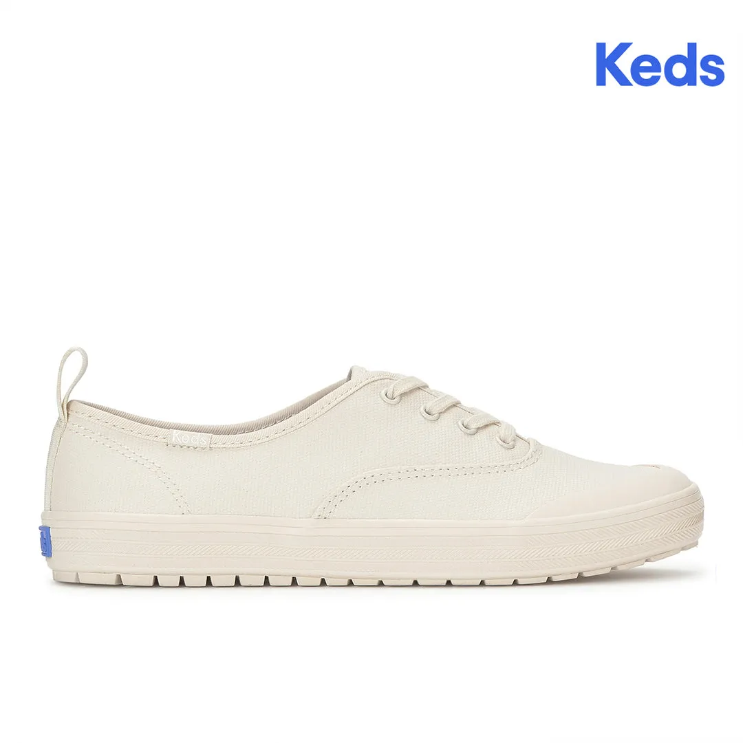 Keds Women’s Keds Champion Toe Cap Coated Canvas Parchment Sneaker