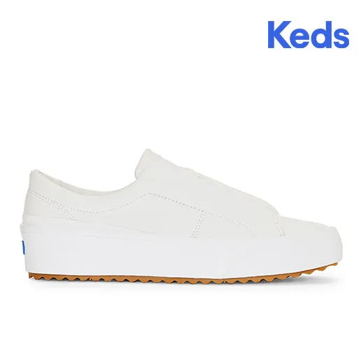 Keds Women’s Remi Leather Snow White