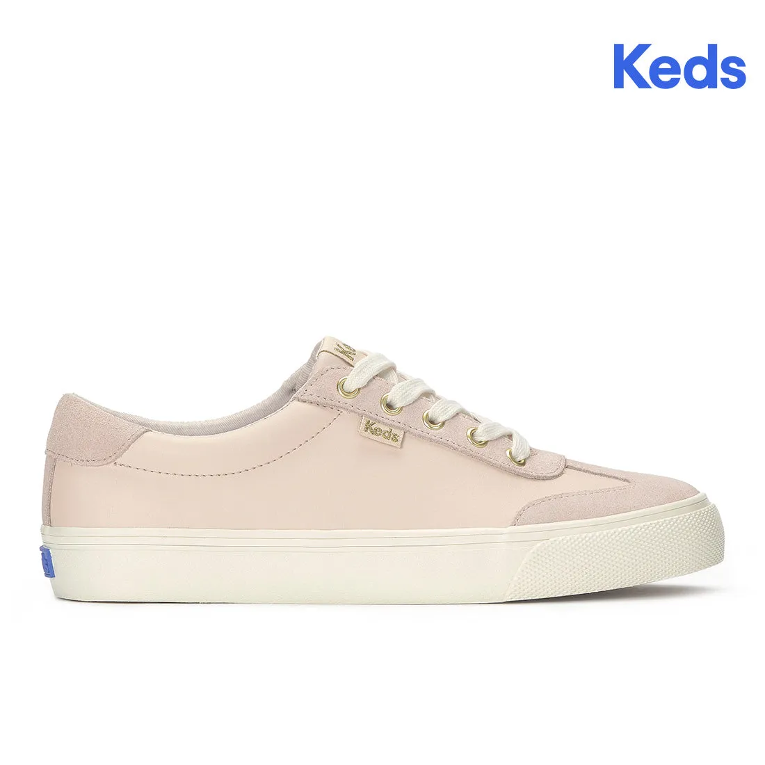 Keds Jump Kick T-Toe Leather/Suede Blush Keds Jump Kick T-Toe Leather/Suede Blush