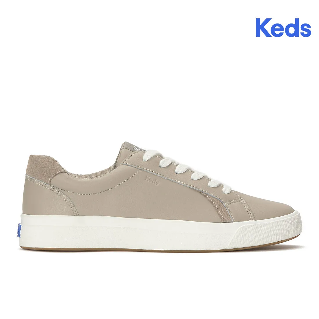 Keds Pursuit Leather/Suede Taupe Keds Pursuit Leather/Suede Taupe