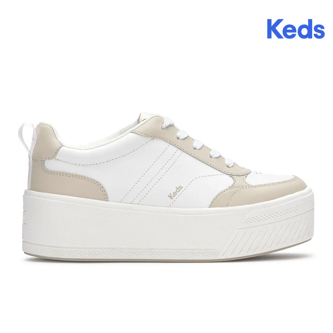 Keds Women’s Skyler II Leather White/Beige