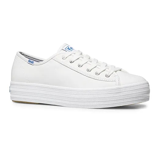 Keds Women’s Triple Kick Leather White