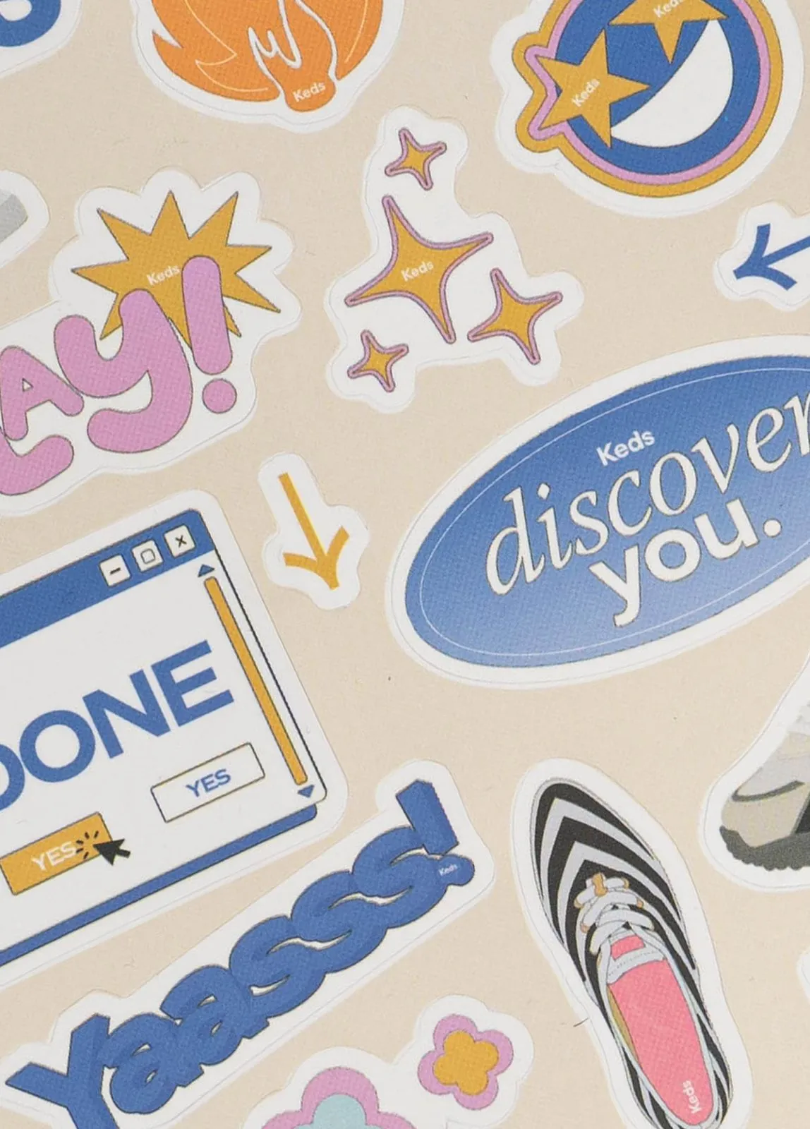 Keds Sticker 2024 – Assorted
