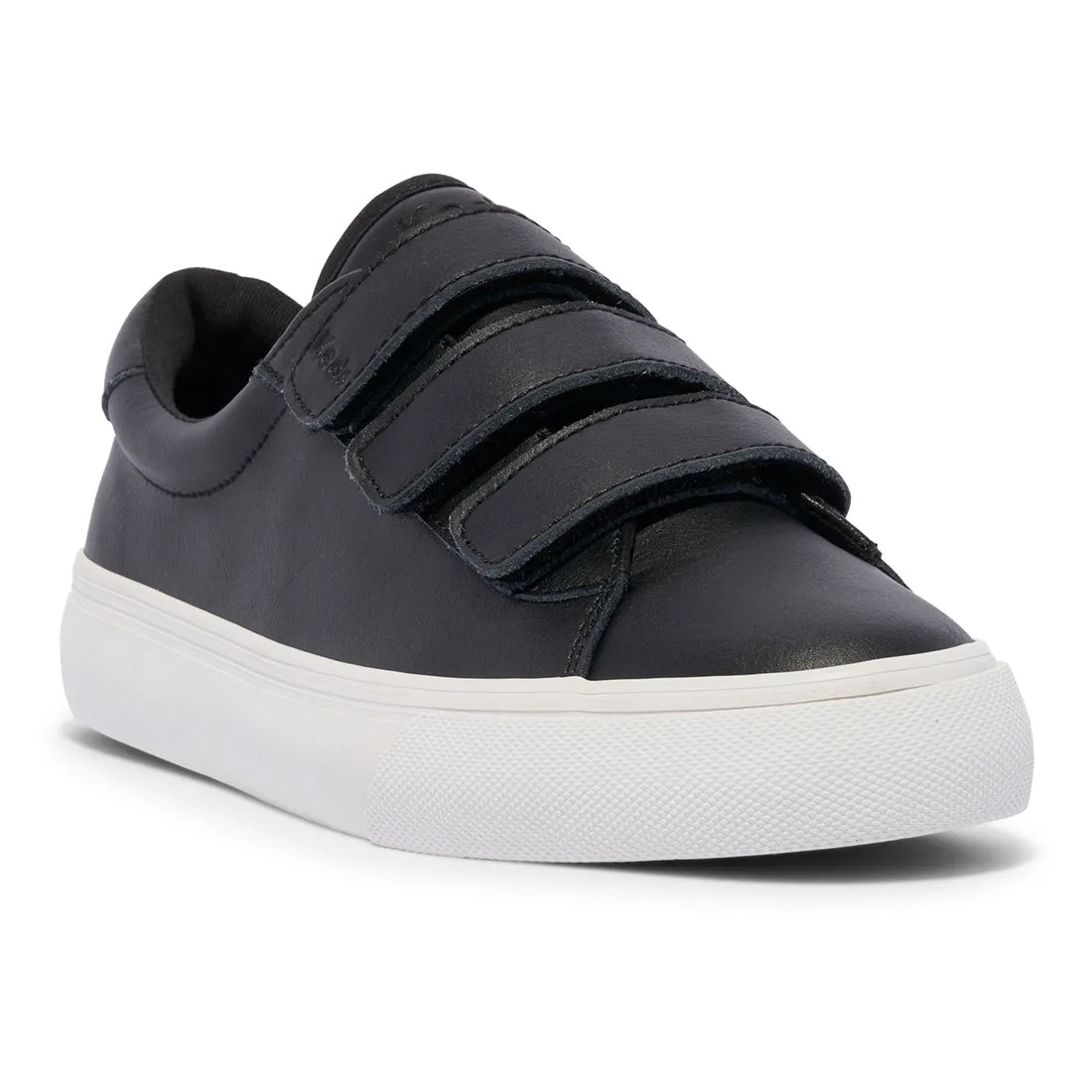 Keds Womens’ Jump Kick V Leather Black/White