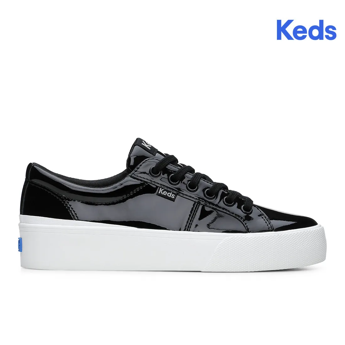Keds Womens’ Jumpkick Duo Patent Leather Black