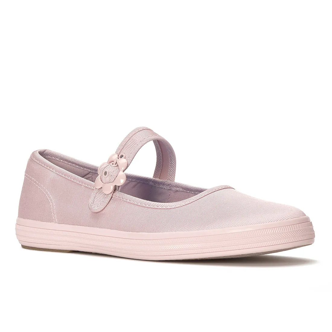 Keds Womens Maisie Mary Jane Grosgrain Petal Pink Sneakers