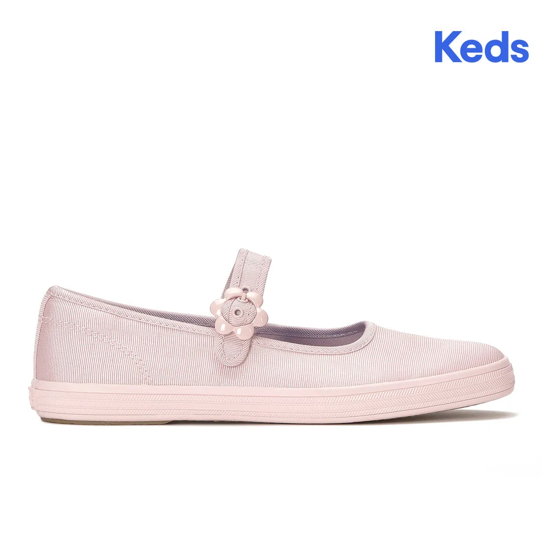 Keds Womens Maisie Mary Jane Grosgrain Petal Pink Sneakers