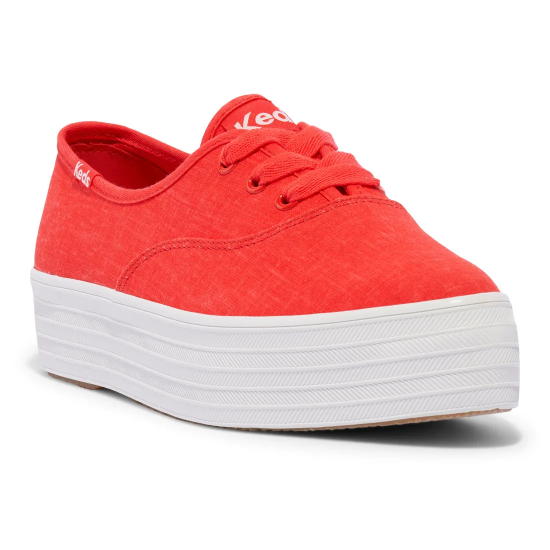 Keds Womens’ Point Linen Red