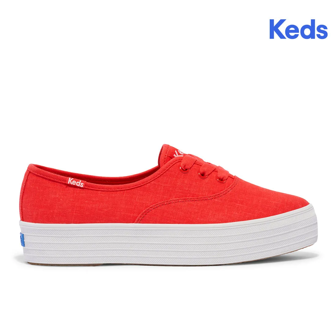 Keds Womens’ Point Linen Red