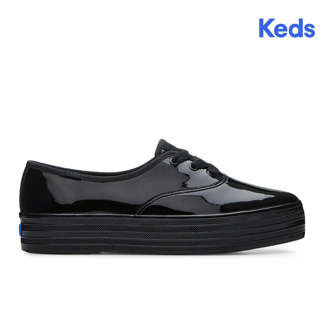 Keds Womens’ Point Patent Leather Black