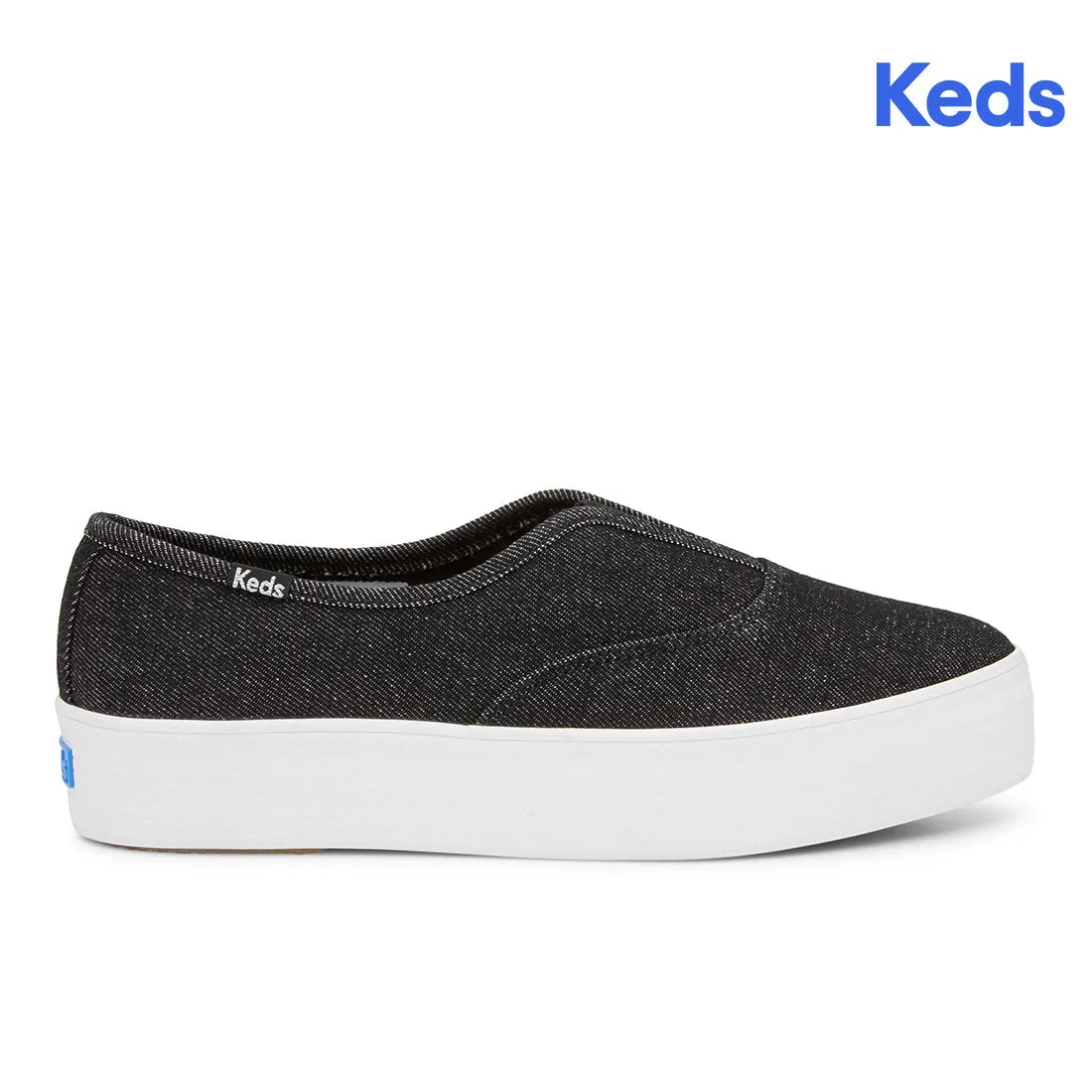Keds Womens’ Point Slip Textile Black