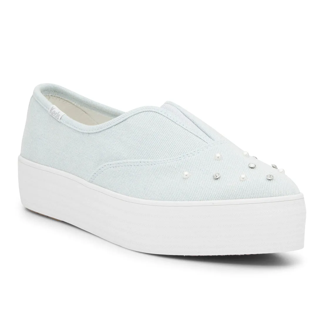 Keds Womens’ Point Slip Textile Denim