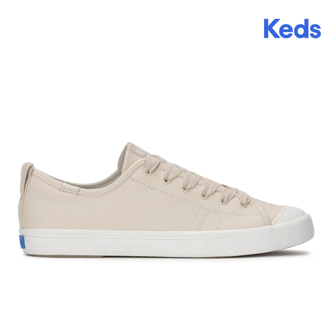 Keds Women’s Cruise Coated Canvas Parchment Sneaker