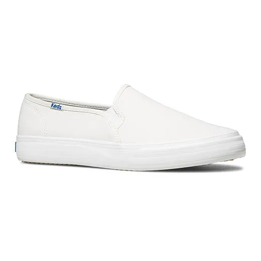 Keds Women’s Double Decker Leather White