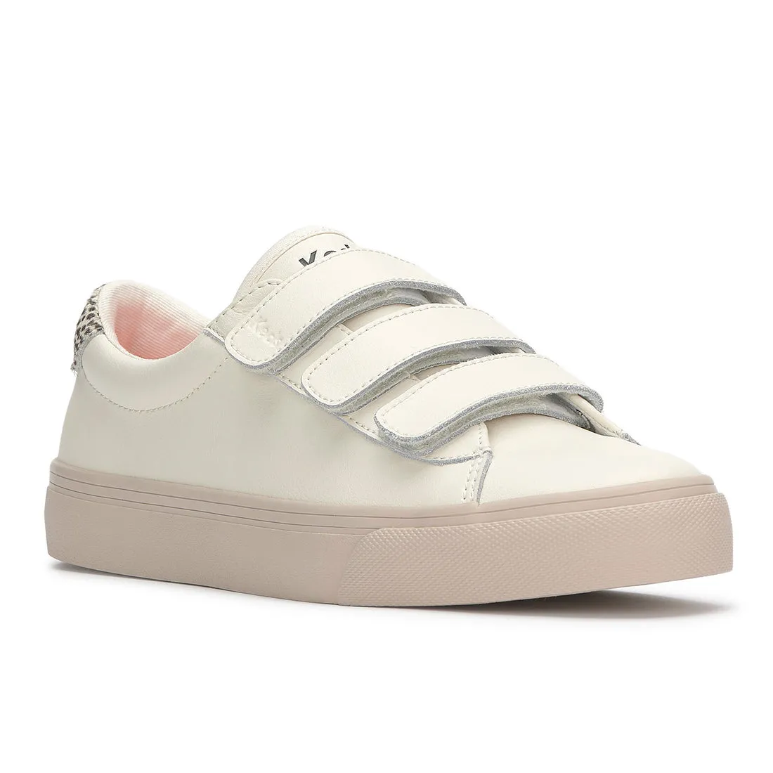 Keds Women’s Jump Kick V Calf Hair Heel Fob Egret