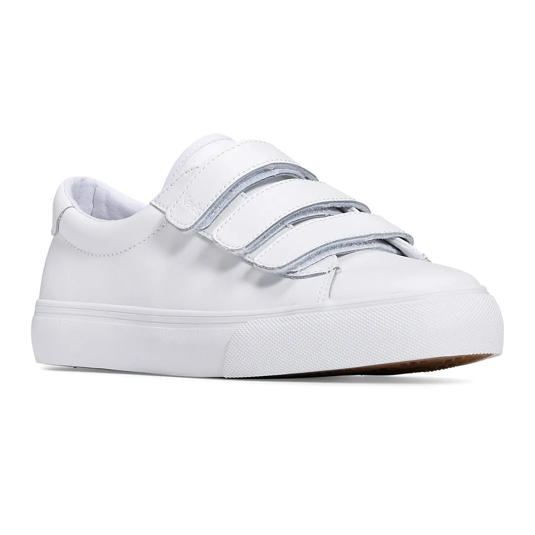 Keds Women’s Jump Kick V Leather Sneaker White
