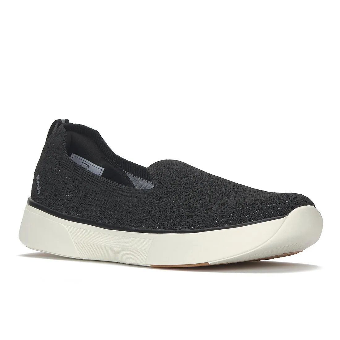 Keds Blisswalk Loafer Eng Knit Black/White